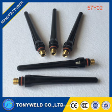 Wholesale 57y02 tig torch long back cap 57y02 welding spare parts